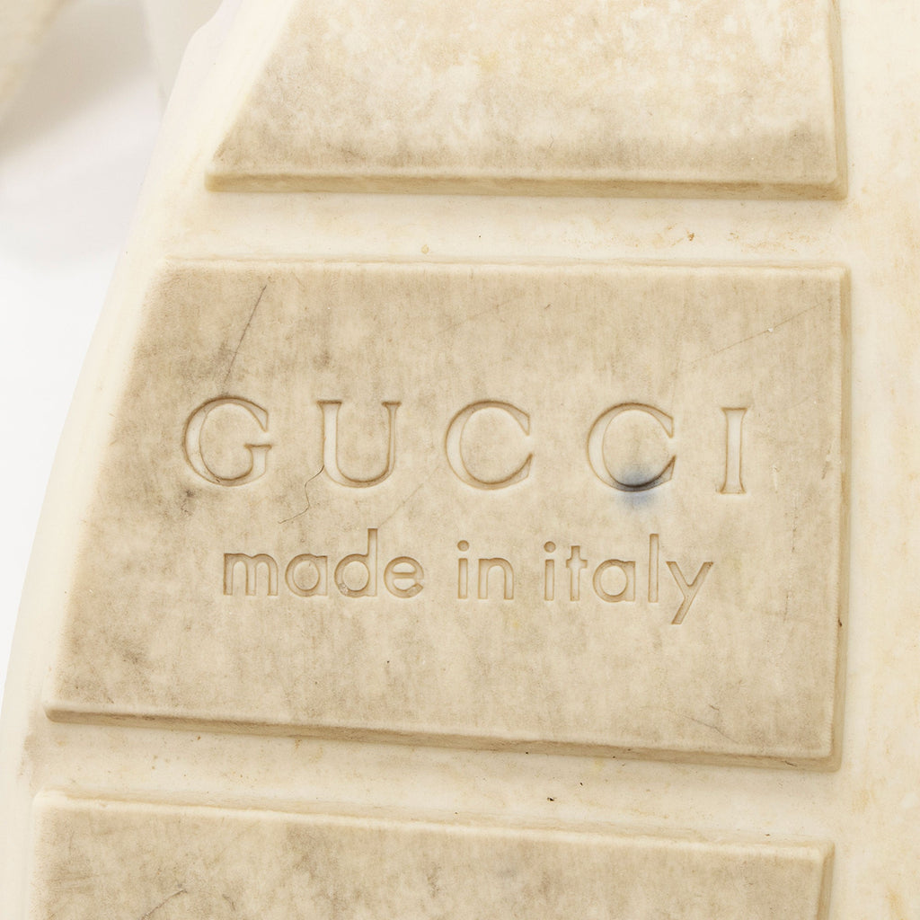 Gucci Leather Logo Rhyton Sneakers - Size 9 / 39