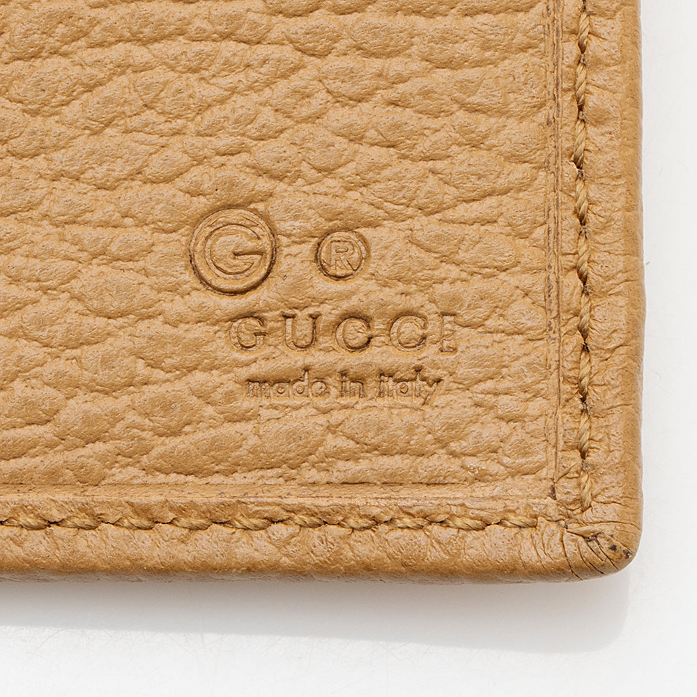 Gucci Leather Long Wallet - FINAL SALE (SHF-19459)