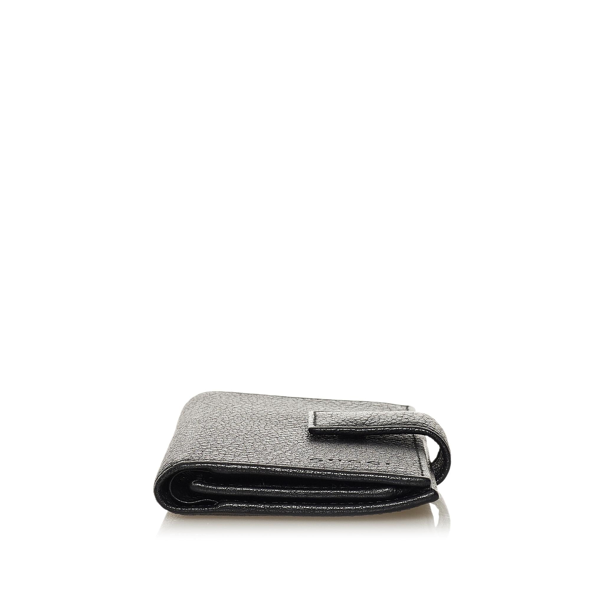 Gucci Leather Long Wallet (SHG-35016)