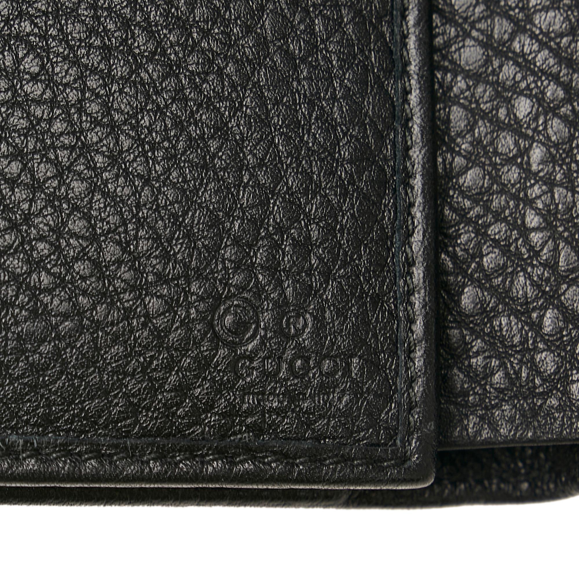 Gucci Leather Long Wallet (SHG-35016)