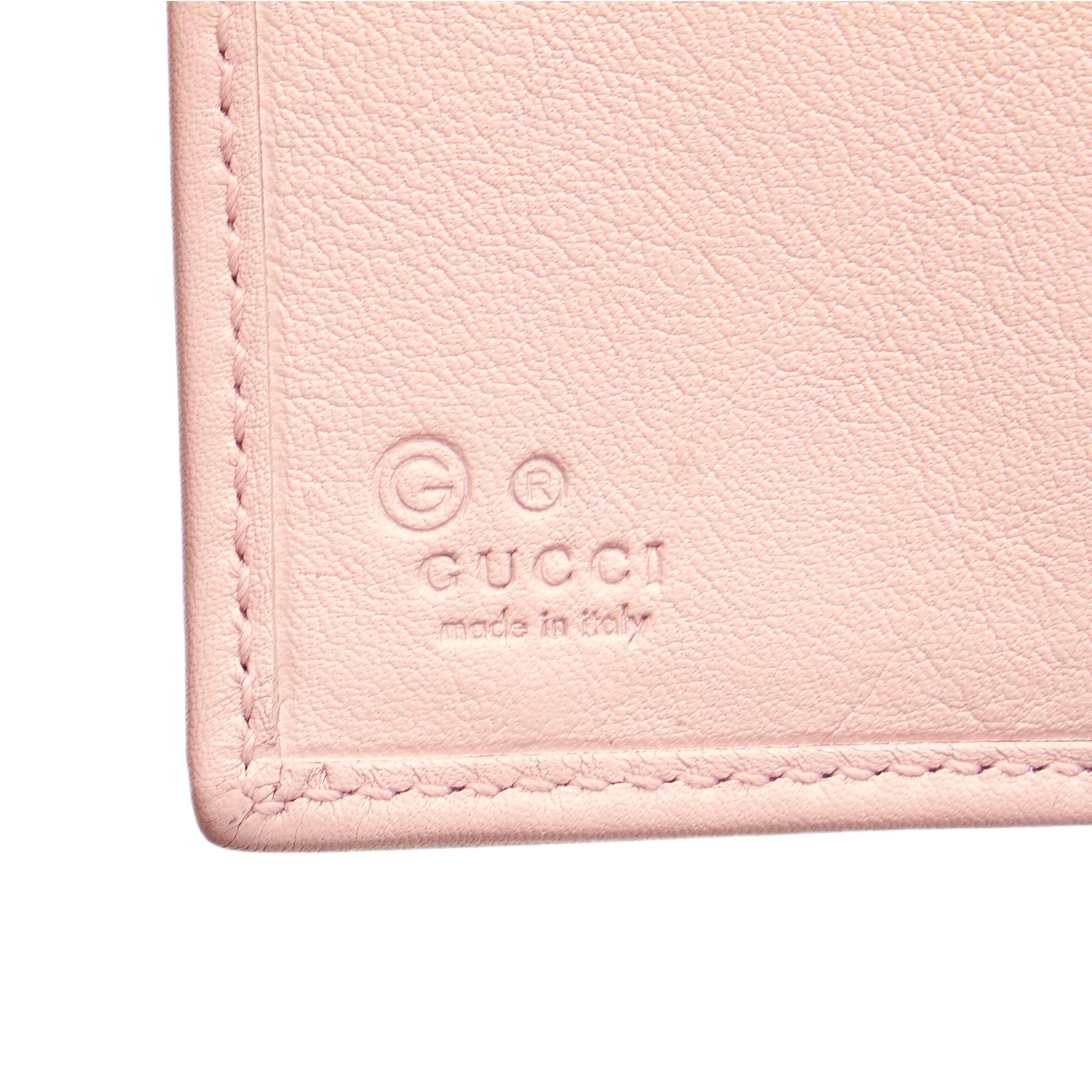 Gucci Leather Long Wallet (SHG-36175)
