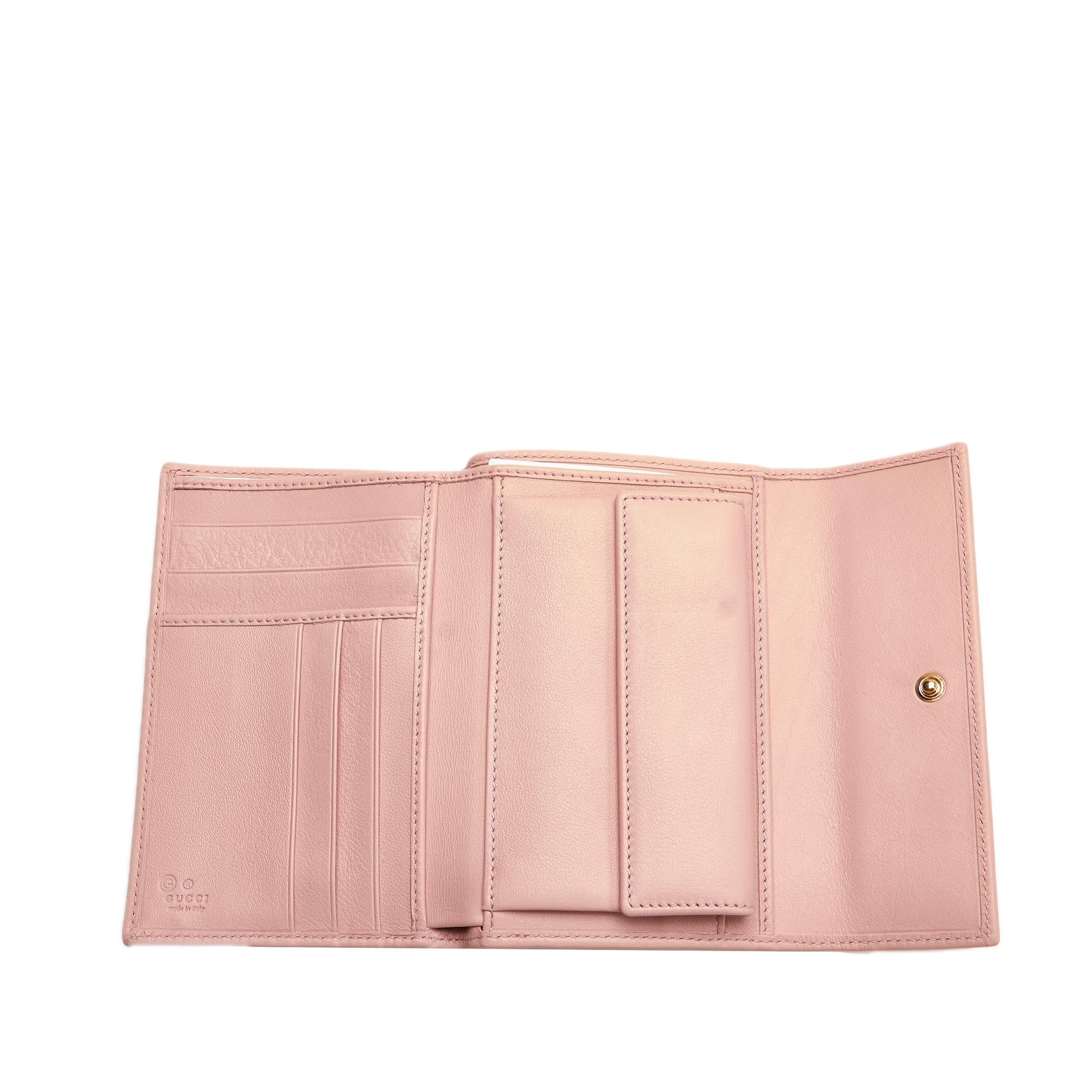 Gucci Leather Long Wallet (SHG-54fBw3)