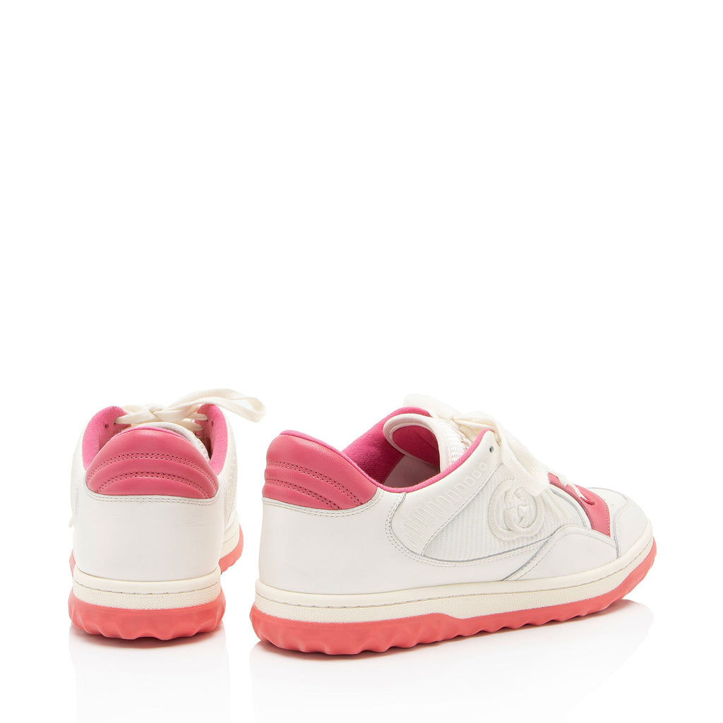 Gucci Leather Mac80 Sneakers - Size 9.5 / 39.5