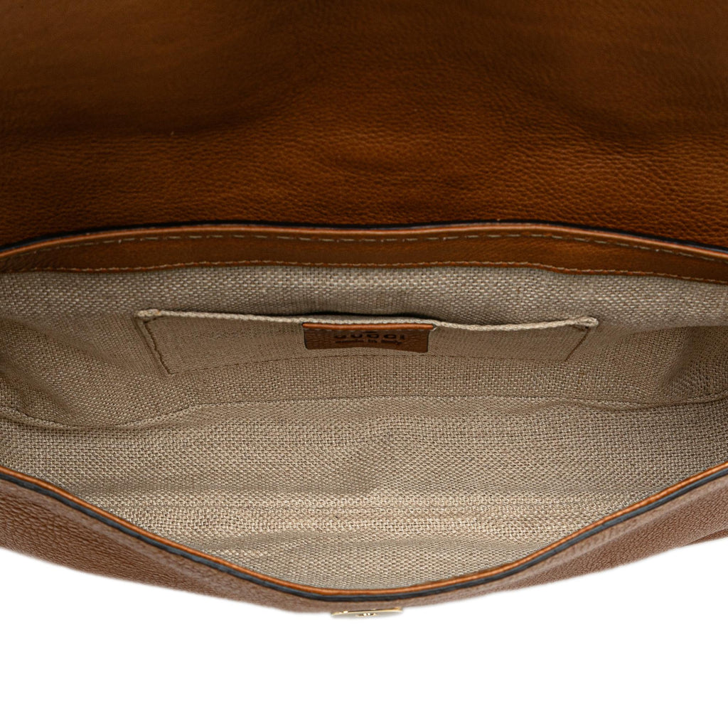 Gucci Leather Marrakech Shoulder Bag