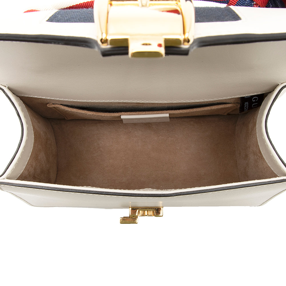 Gucci Leather Mini Sylvie Chain Bag (SHF-20274)