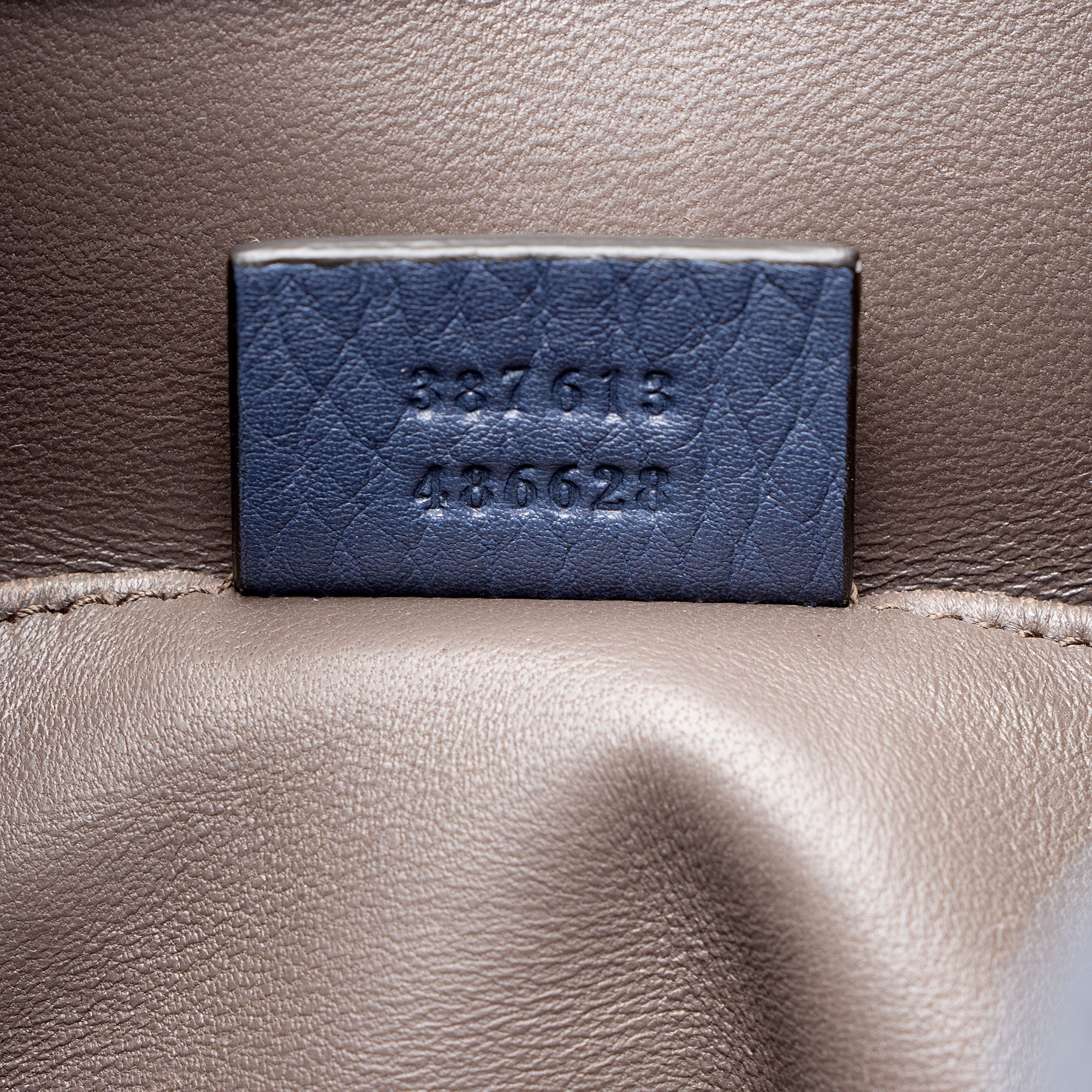 Gucci Leather Miss Bamboo Bucket Bag