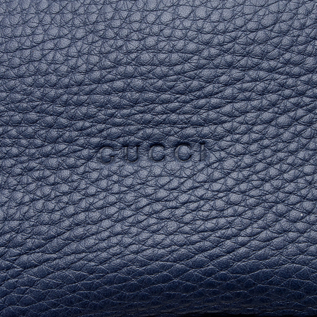 Gucci Leather Miss Bamboo Bucket Bag