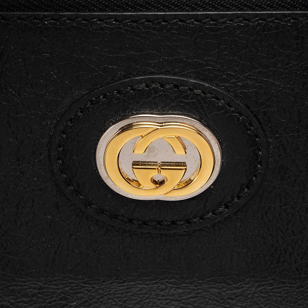 Gucci Leather Morpheus Boston Bag