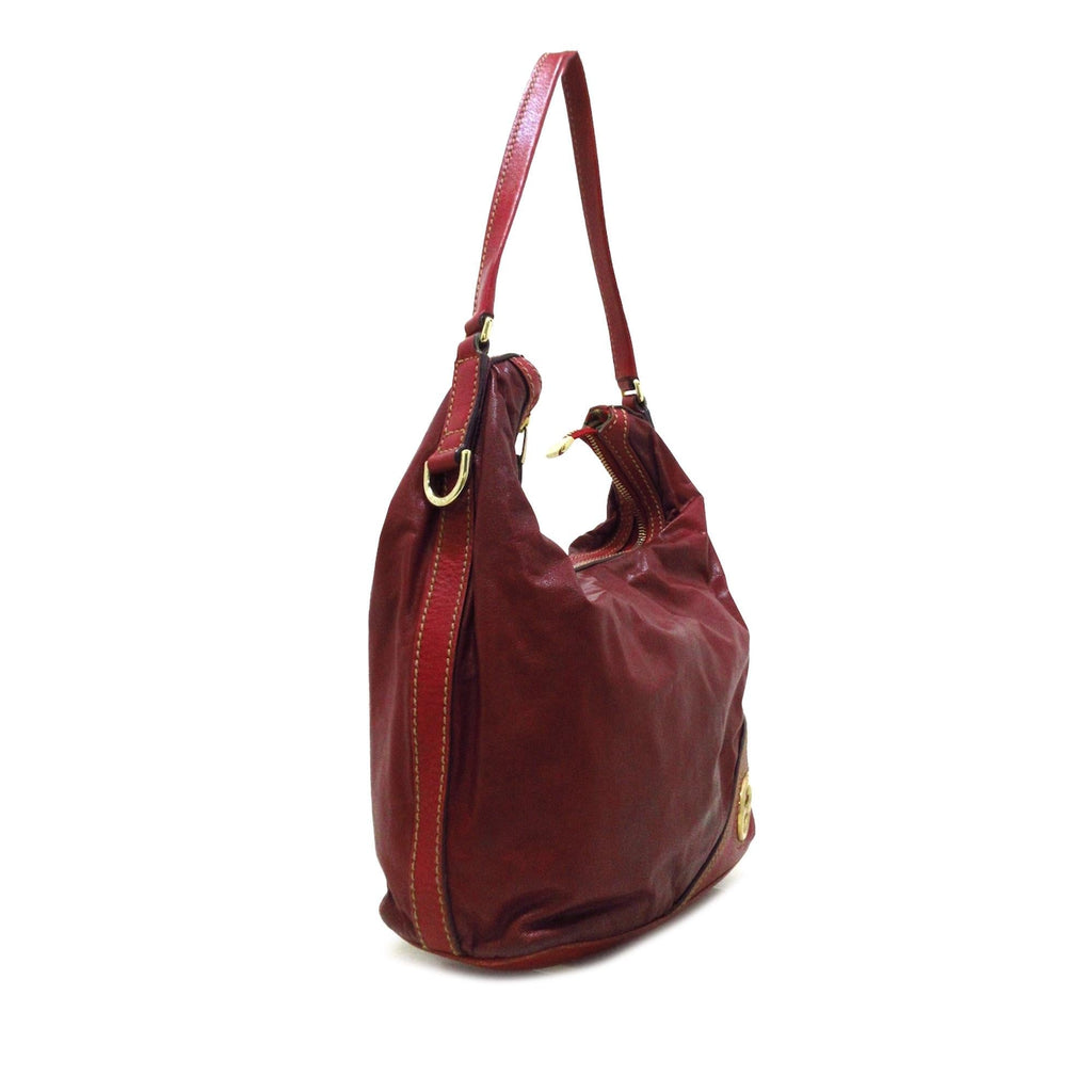 Gucci Leather New Britt Shoulder Bag (SHG-UHSdA6)