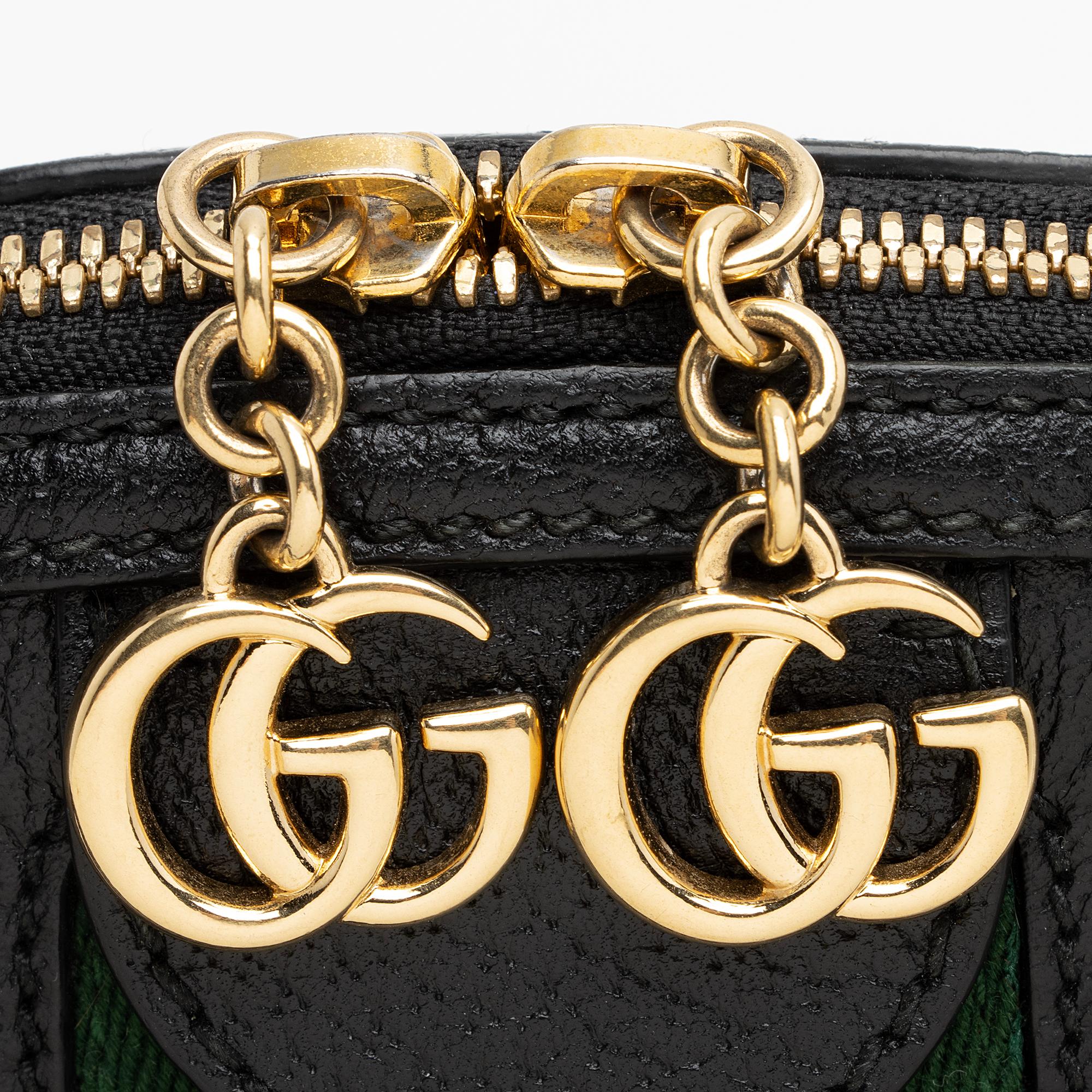 Gucci Leather Ophidia Dome Small Shoulder Bag (SHF-22613)