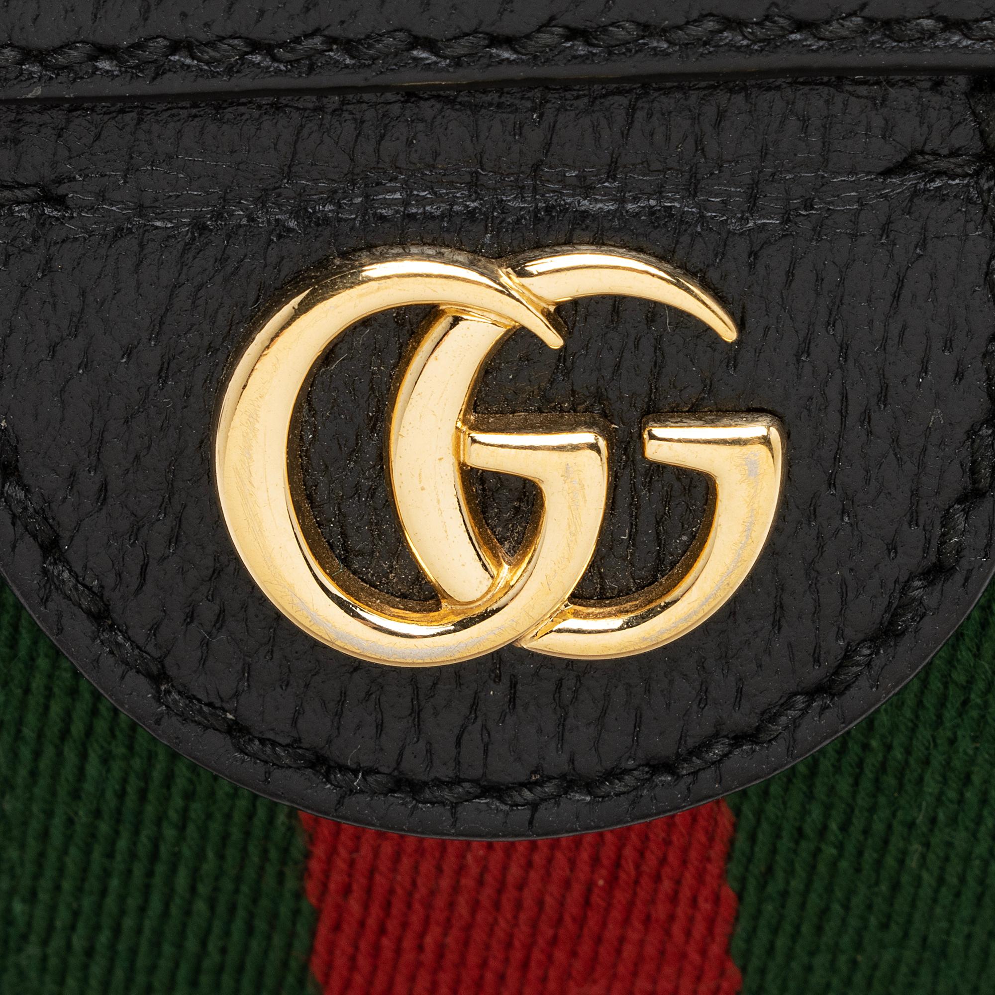 Gucci Leather Ophidia Dome Small Shoulder Bag (SHF-22613)
