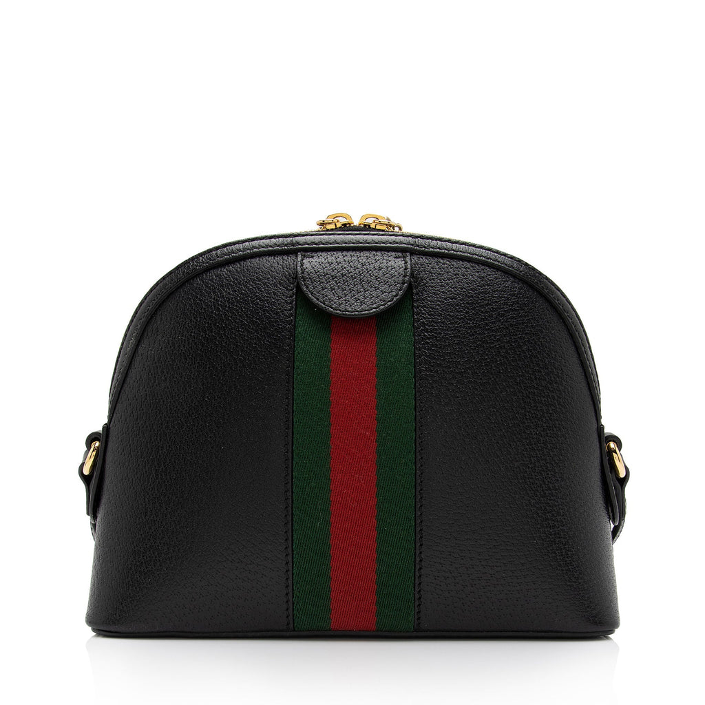 Gucci Leather Ophidia Dome Small Shoulder Bag (SHF-HnOMnB)