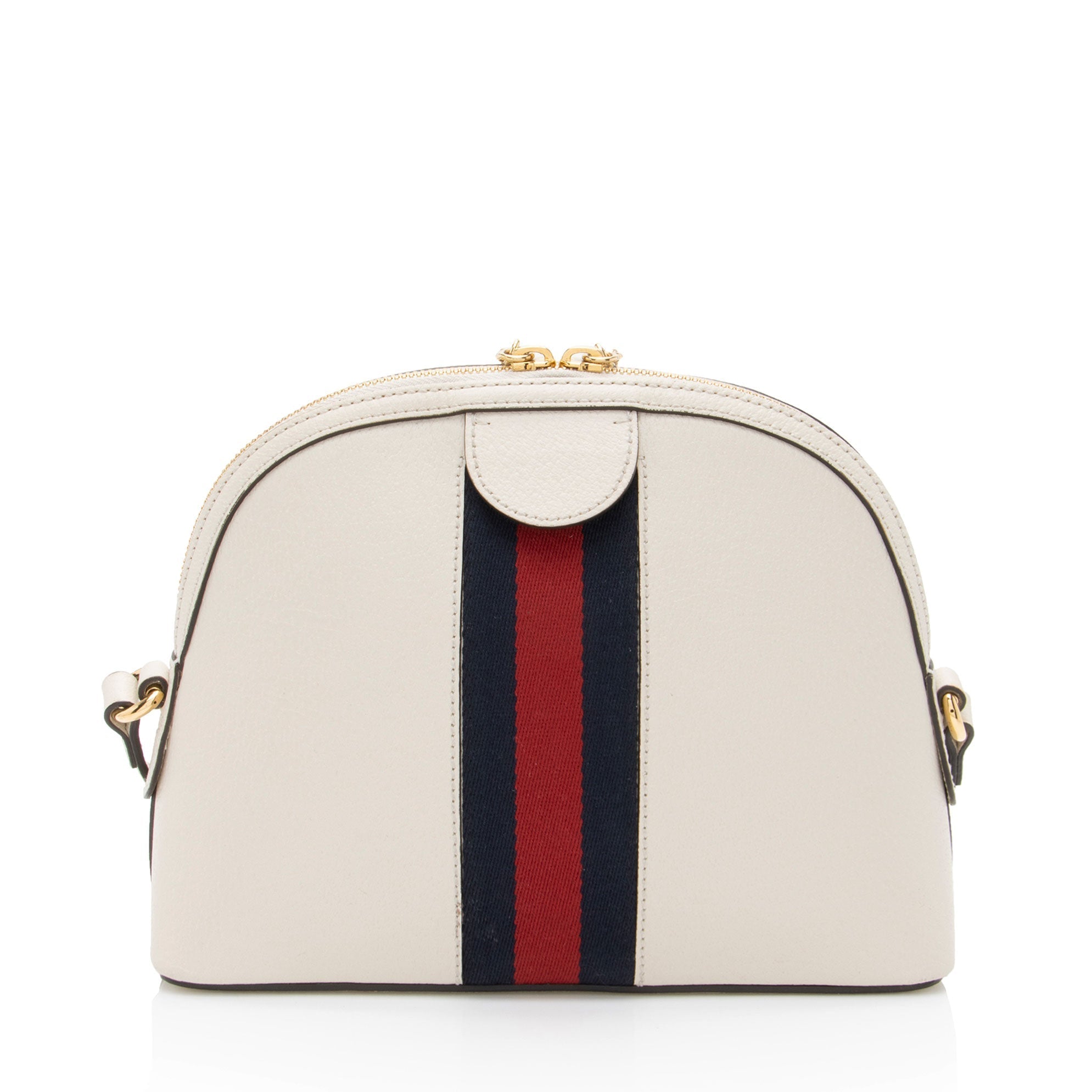Gucci Leather Ophidia Dome Small Shoulder Bag