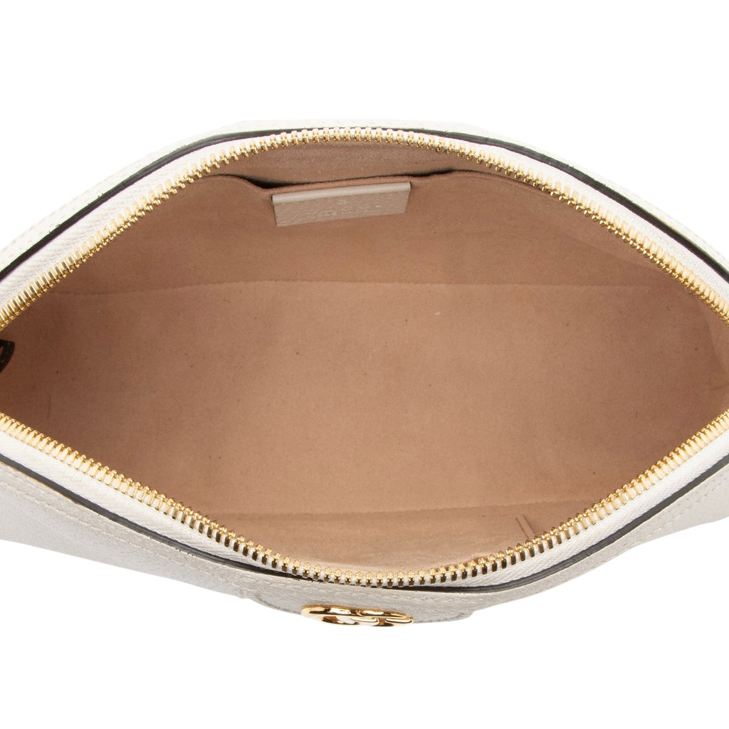 Gucci Leather Ophidia Dome Small Shoulder Bag