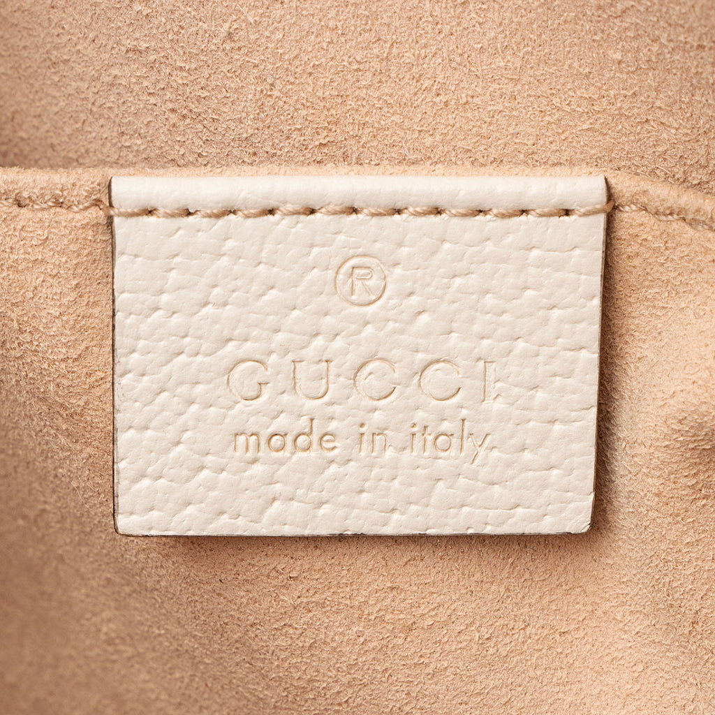 Gucci Leather Ophidia Dome Small Shoulder Bag