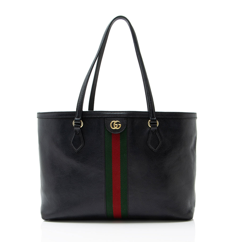 Gucci Leather Ophidia Large Shopping Tote