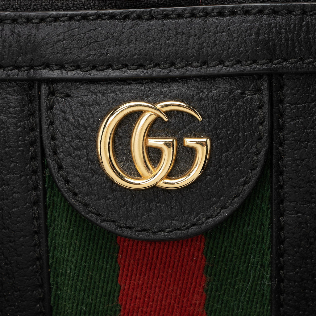 Gucci Leather Ophidia Medium Boston Bag (SHF-22477)