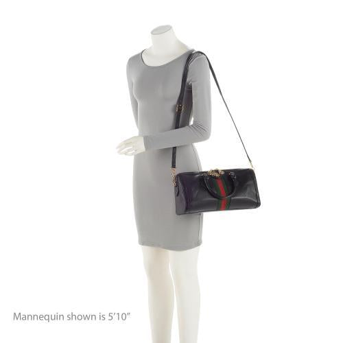 Gucci Leather Ophidia Medium Boston Bag (SHF-Cqcjoo)