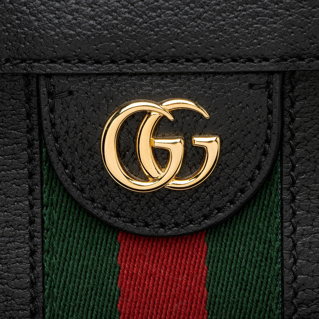 Gucci Leather Ophidia Medium Chain Shoulder Bag