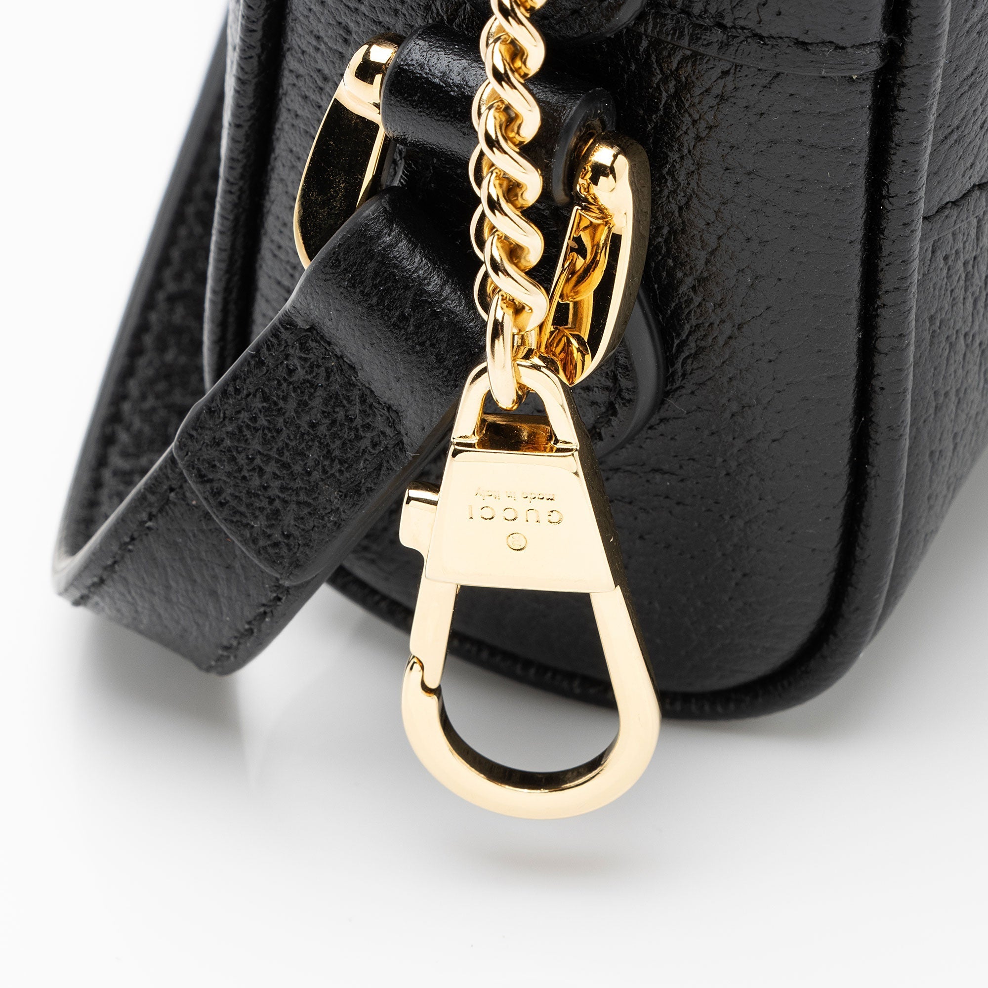 Gucci Leather Ophidia Mini Shoulder Bag (SHF-PYJLIE)