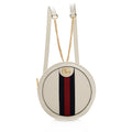 Gucci Leather Ophidia Round Mini Backpack - FINAL SALE (SHF-20024)