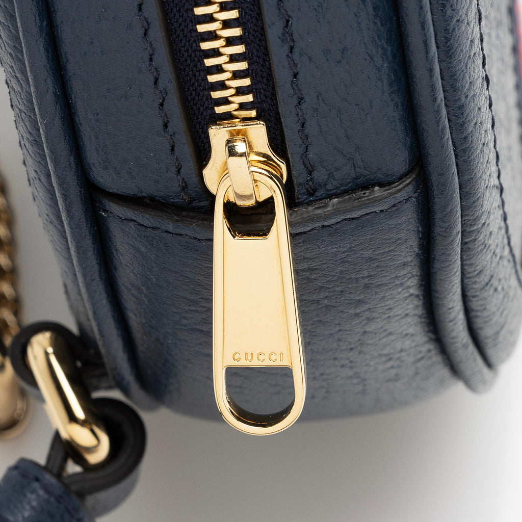 Gucci Leather Ophidia Round Mini Backpack (SHF-22424)