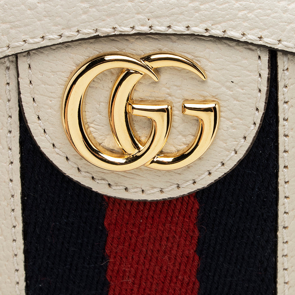 Gucci Leather Ophidia Round Mini Backpack (SHF-23889)