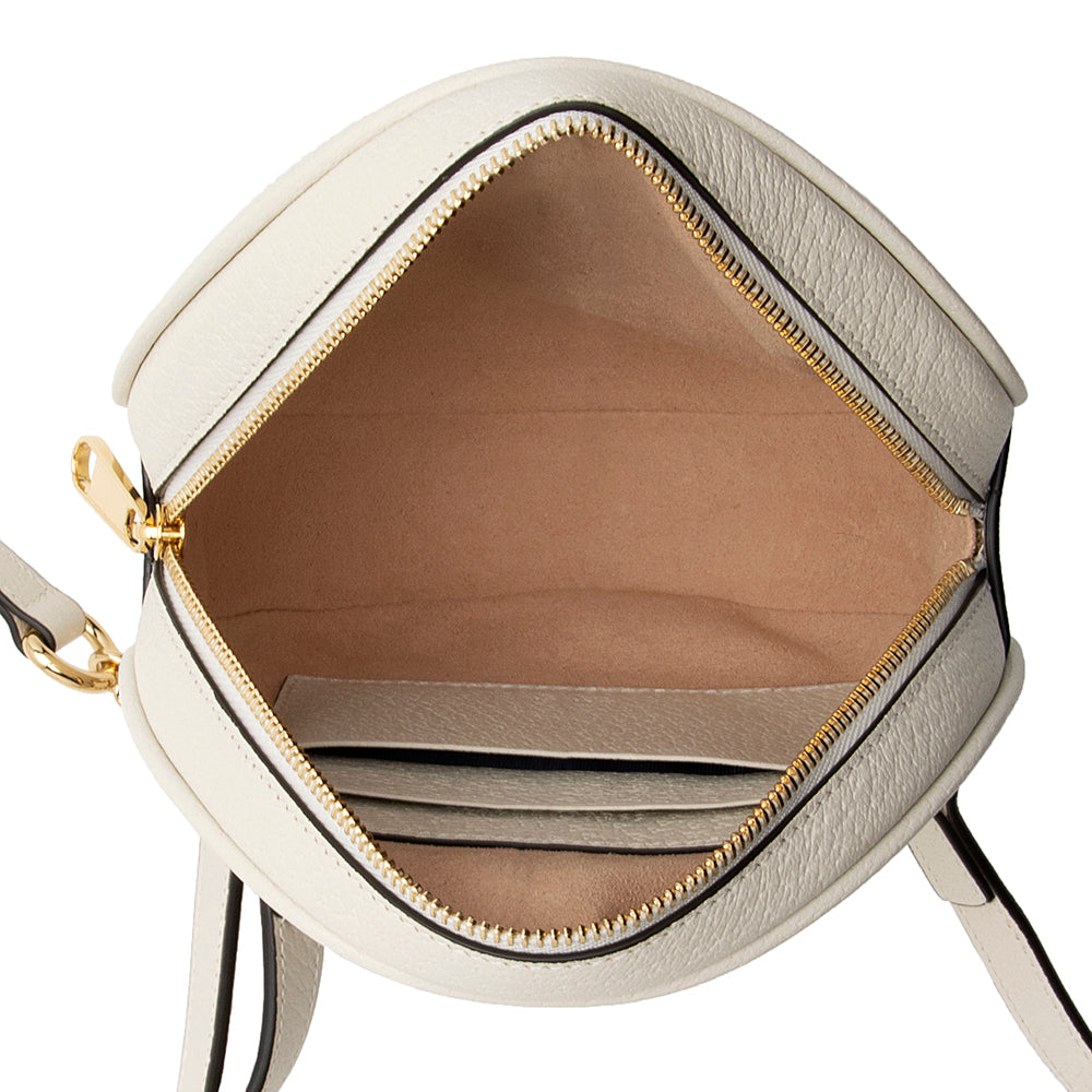 Gucci Leather Ophidia Round Mini Backpack (SHF-23889)