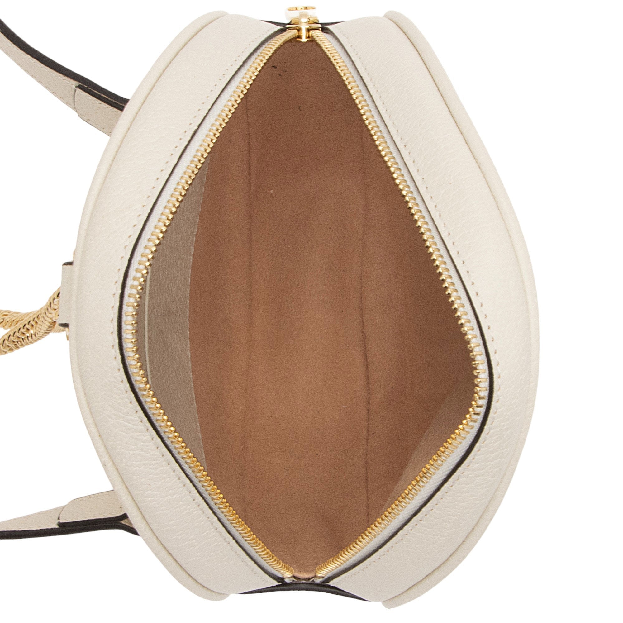 Gucci Leather Ophidia Round Mini Backpack - FINAL SALE