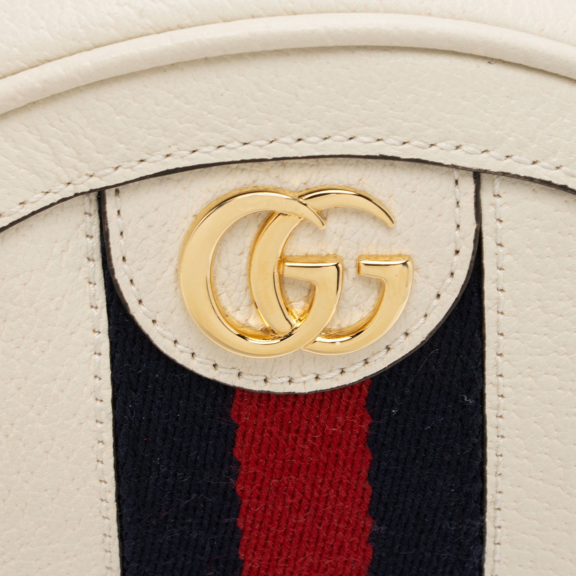 Gucci Leather Ophidia Round Mini Backpack - FINAL SALE