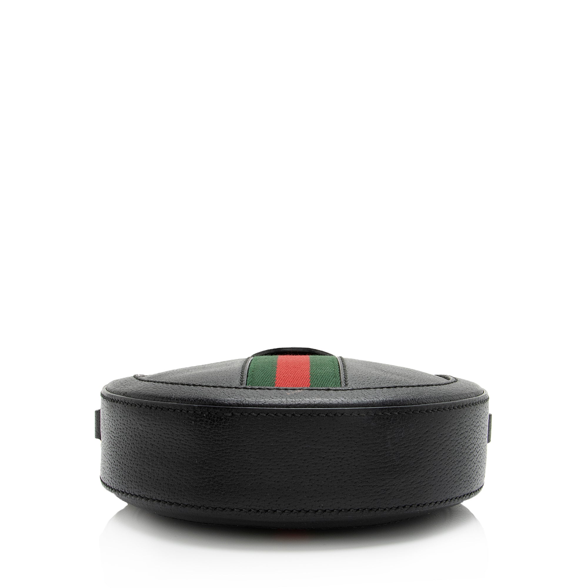 Gucci Leather Ophidia Round Mini Shoulder Bag (SHF-23807)