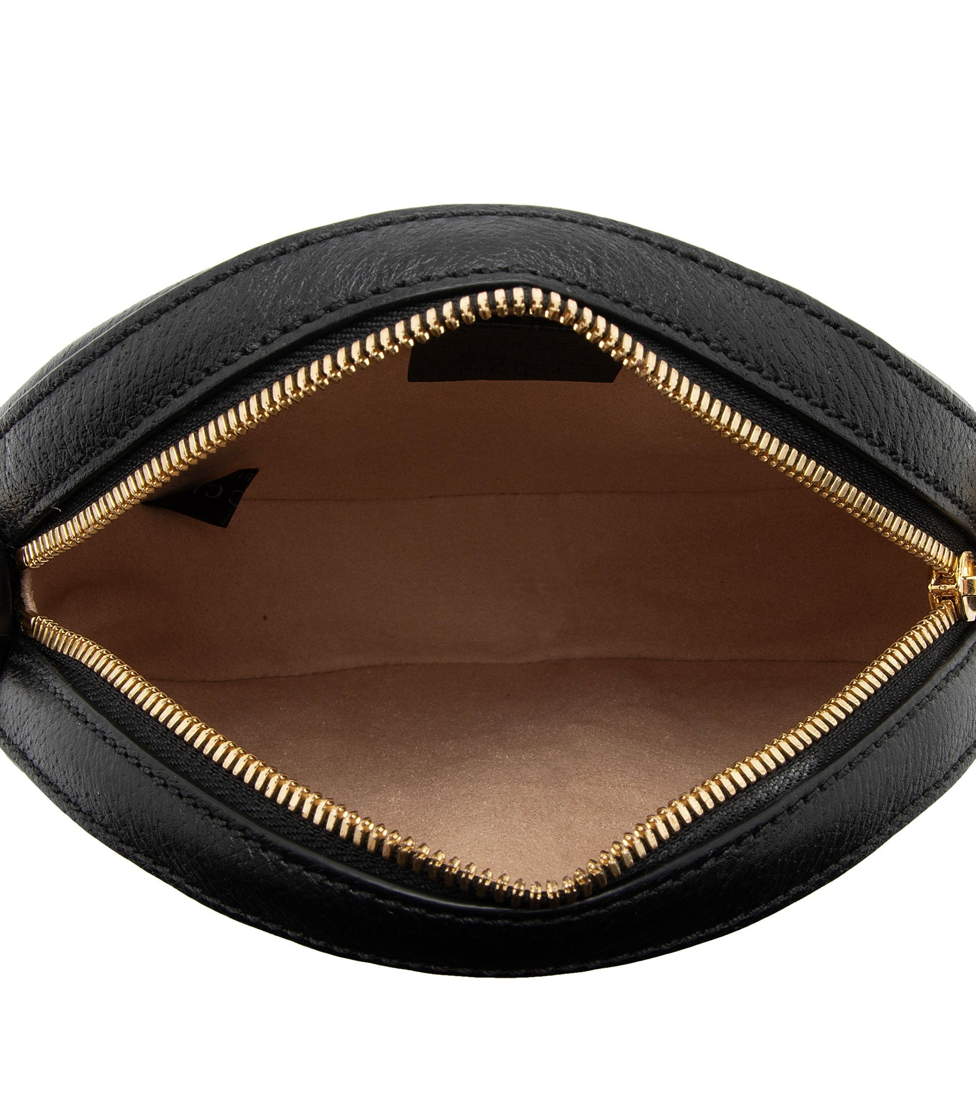 Gucci Leather Ophidia Round Mini Shoulder Bag (SHF-z9TS8F)