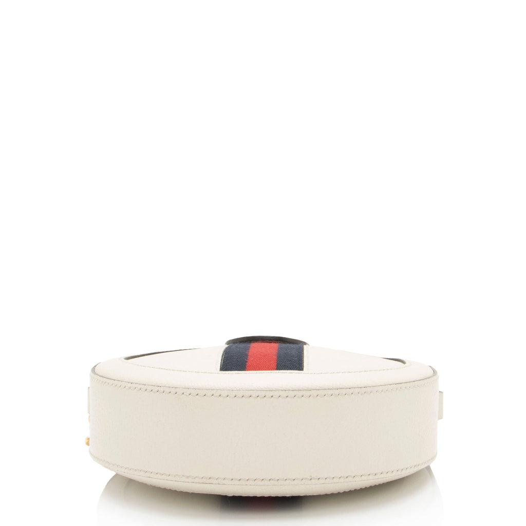 Gucci Leather Ophidia Round Mini Shoulder Bag (SHF-oVpmc0)