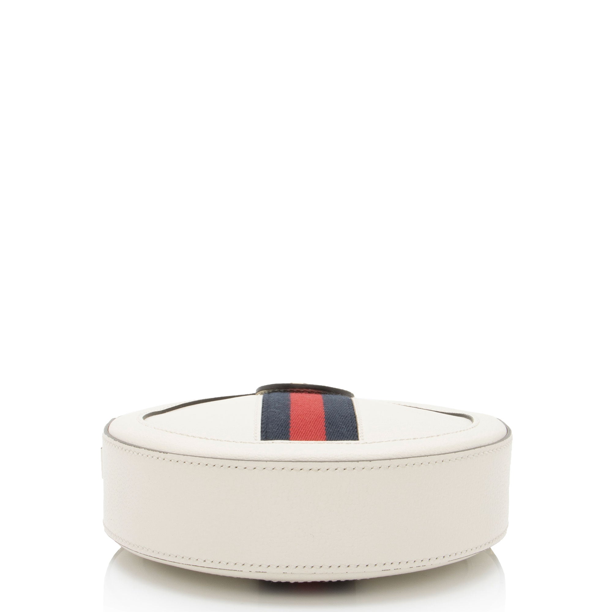 Gucci Leather Ophidia Round Mini Shoulder Bag