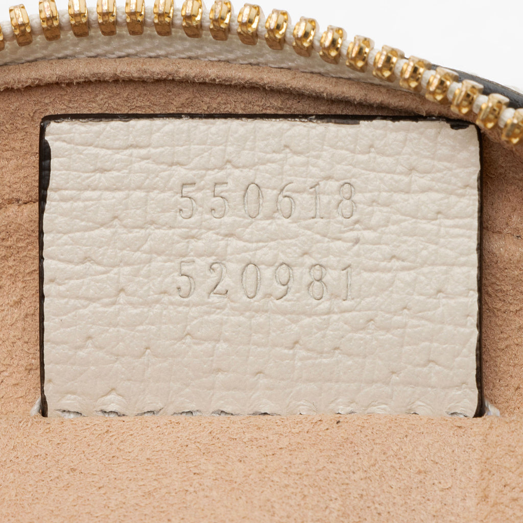 Gucci Leather Ophidia Round Mini Shoulder Bag