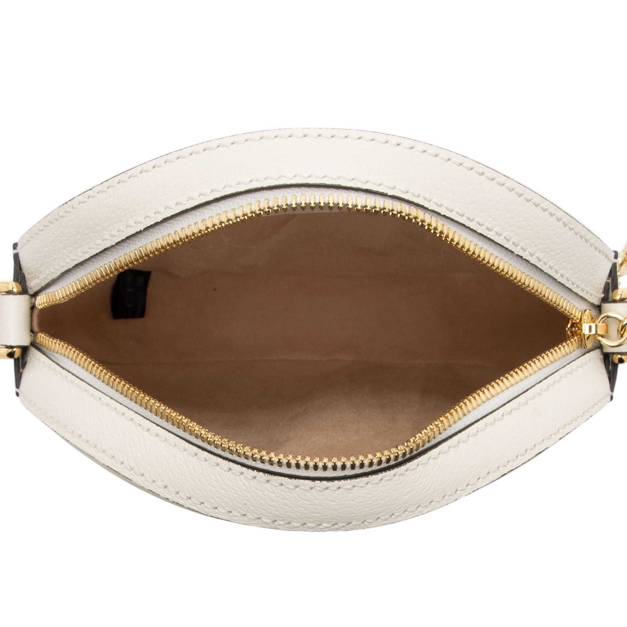 Gucci Leather Ophidia Round Mini Shoulder Bag