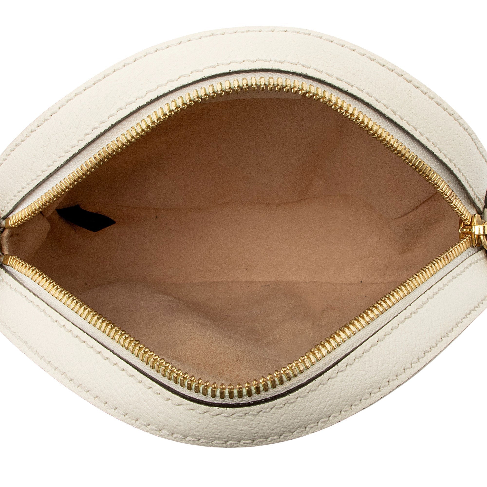 Gucci Leather Ophidia Round Mini Shoulder Bag