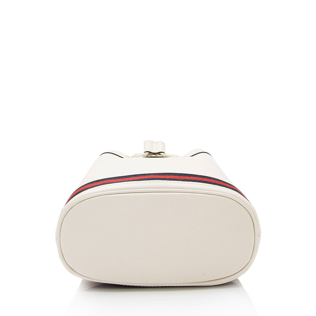 Gucci Leather Ophidia Small Bucket Bag (SHF-r8Bhtv)