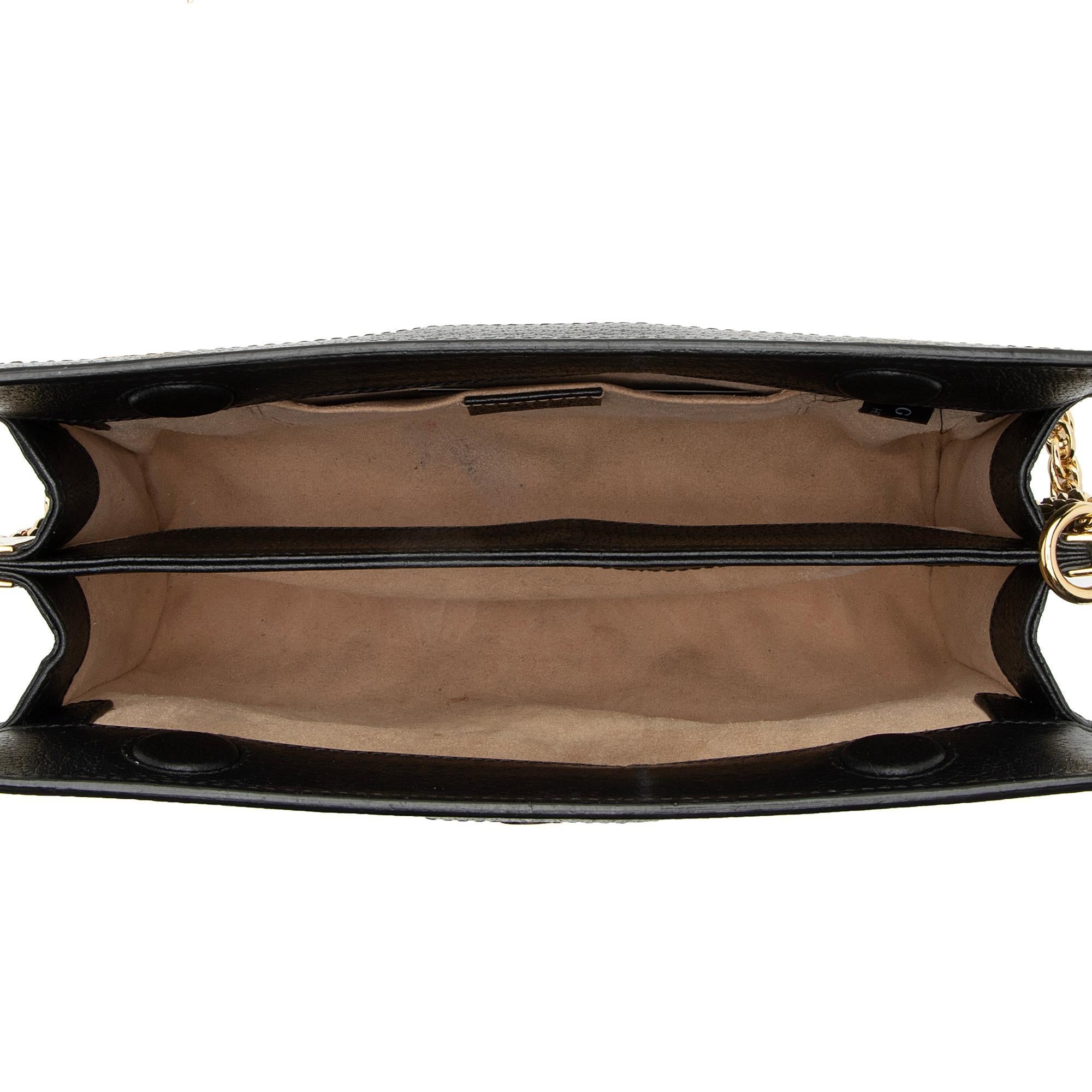 Gucci Leather Ophidia Small Shoulder Bag (SHF-iVbdpr)
