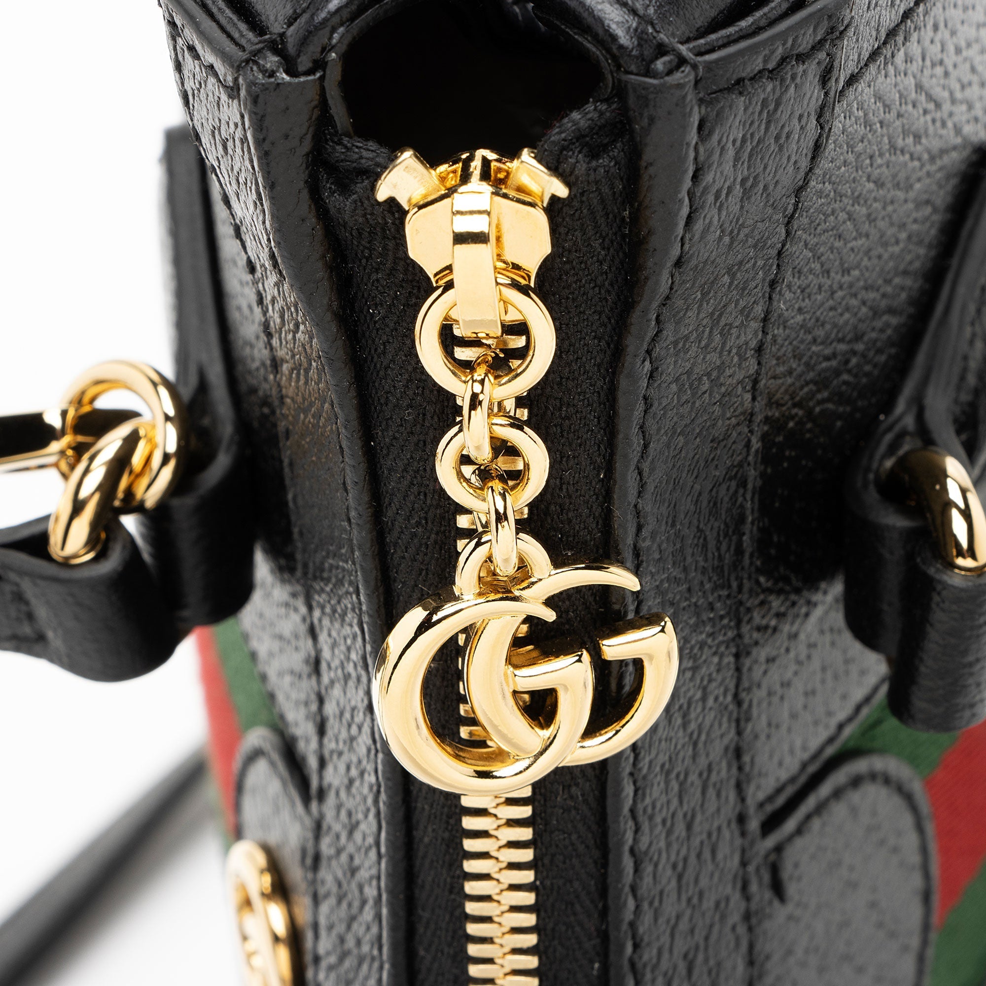 Gucci Leather Ophidia Small Tote