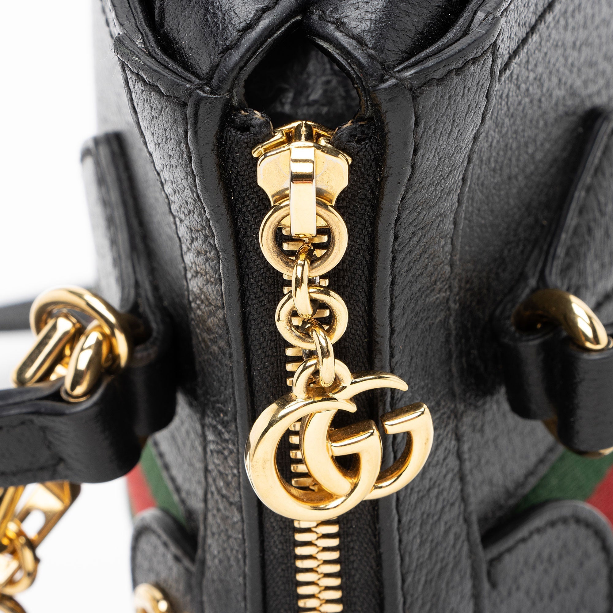 Gucci Leather Ophidia Small Tote