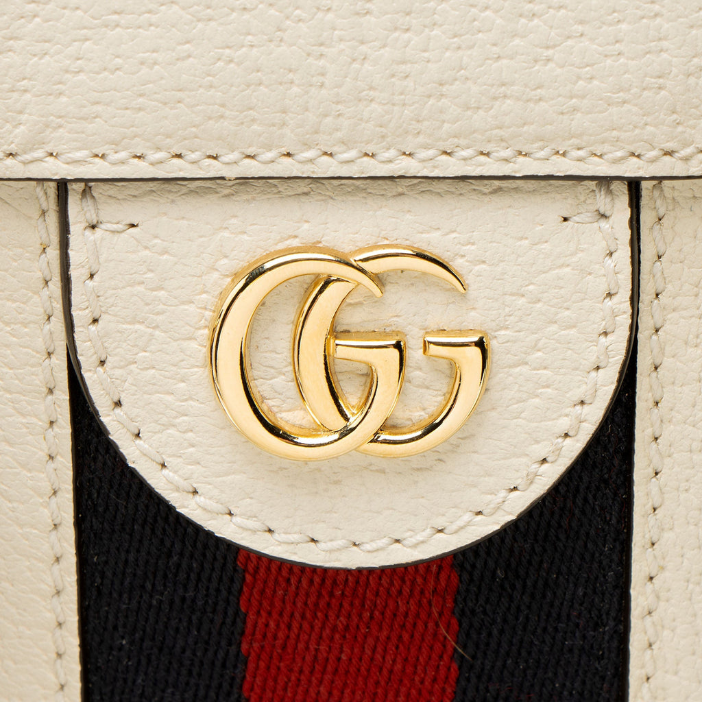 Gucci Leather Ophidia Small Tote