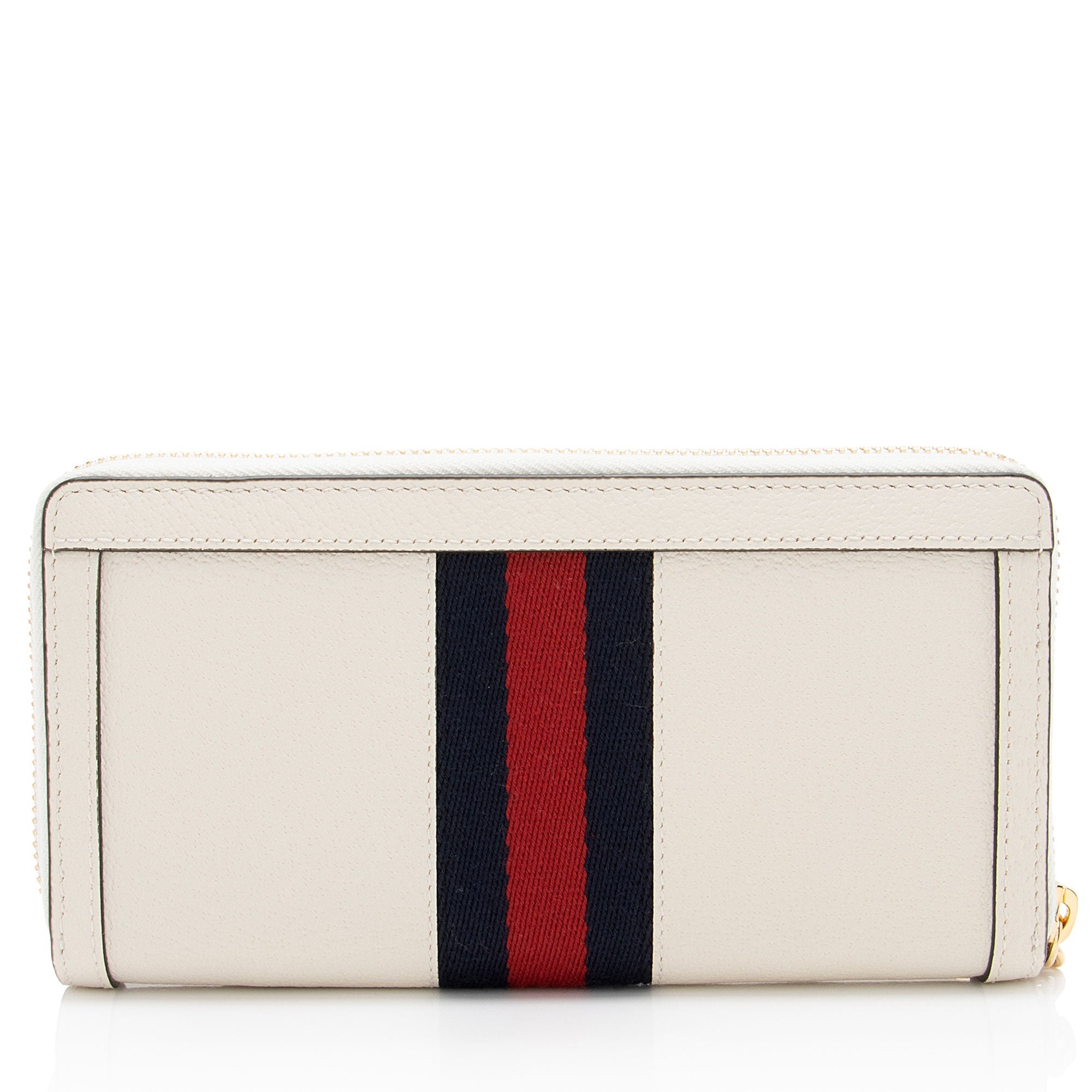 Gucci Leather Ophidia Zip Around Wallet (SHF-Ddjs3y)