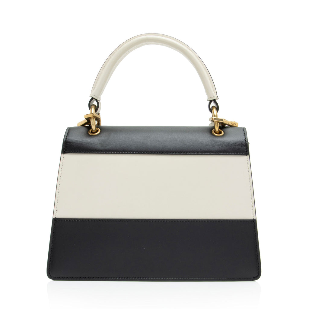 Gucci Leather QueLB Margaret Top Handle