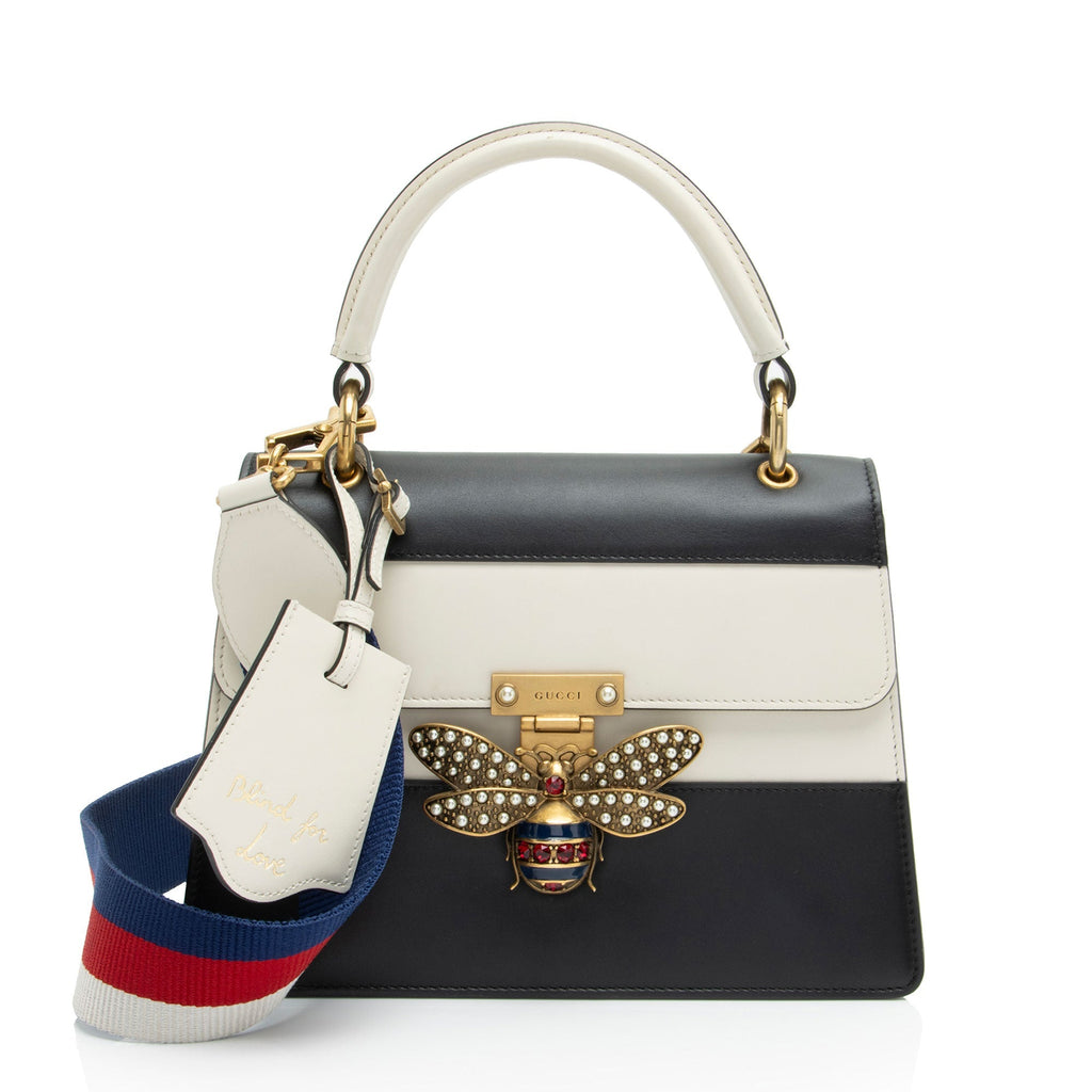 Gucci Leather QueLB Margaret Top Handle