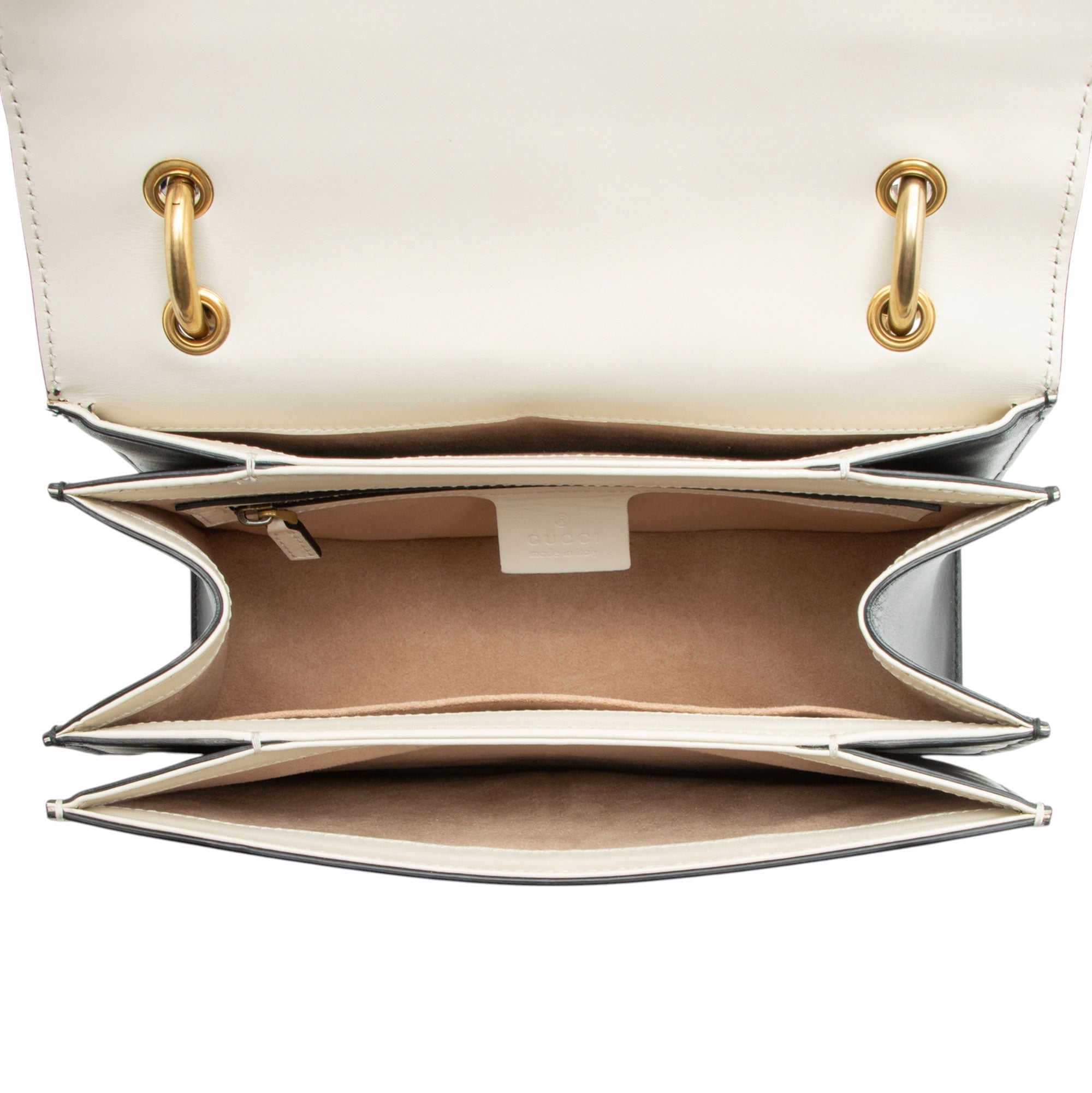 Gucci Leather QueLB Margaret Top Handle
