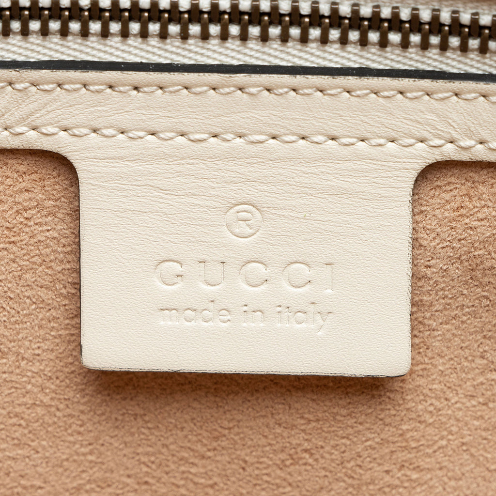Gucci Leather QueLB Margaret Top Handle