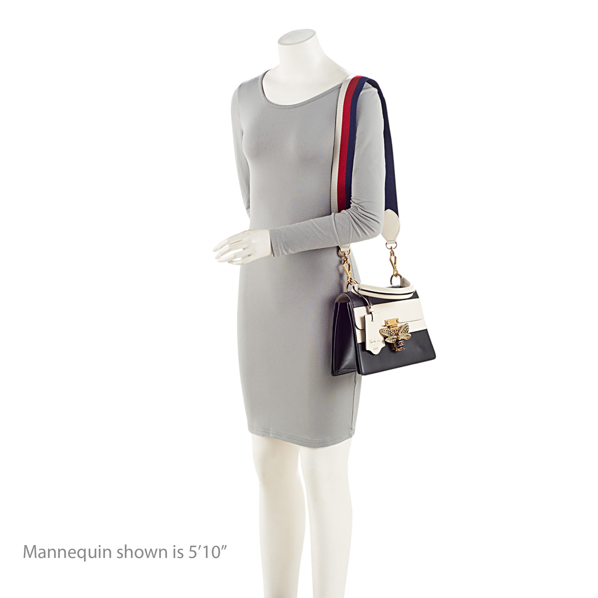 Gucci Leather QueLB Margaret Top Handle