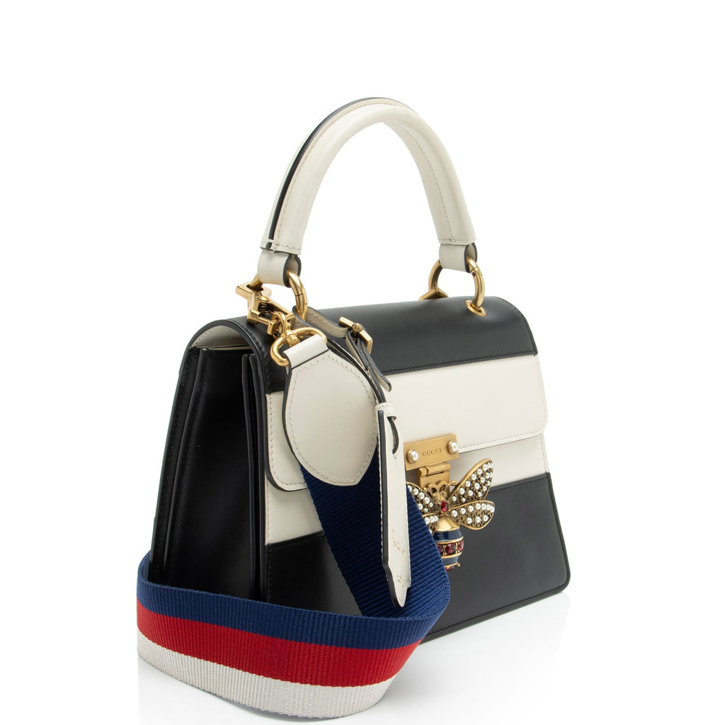 Gucci Leather QueLB Margaret Top Handle