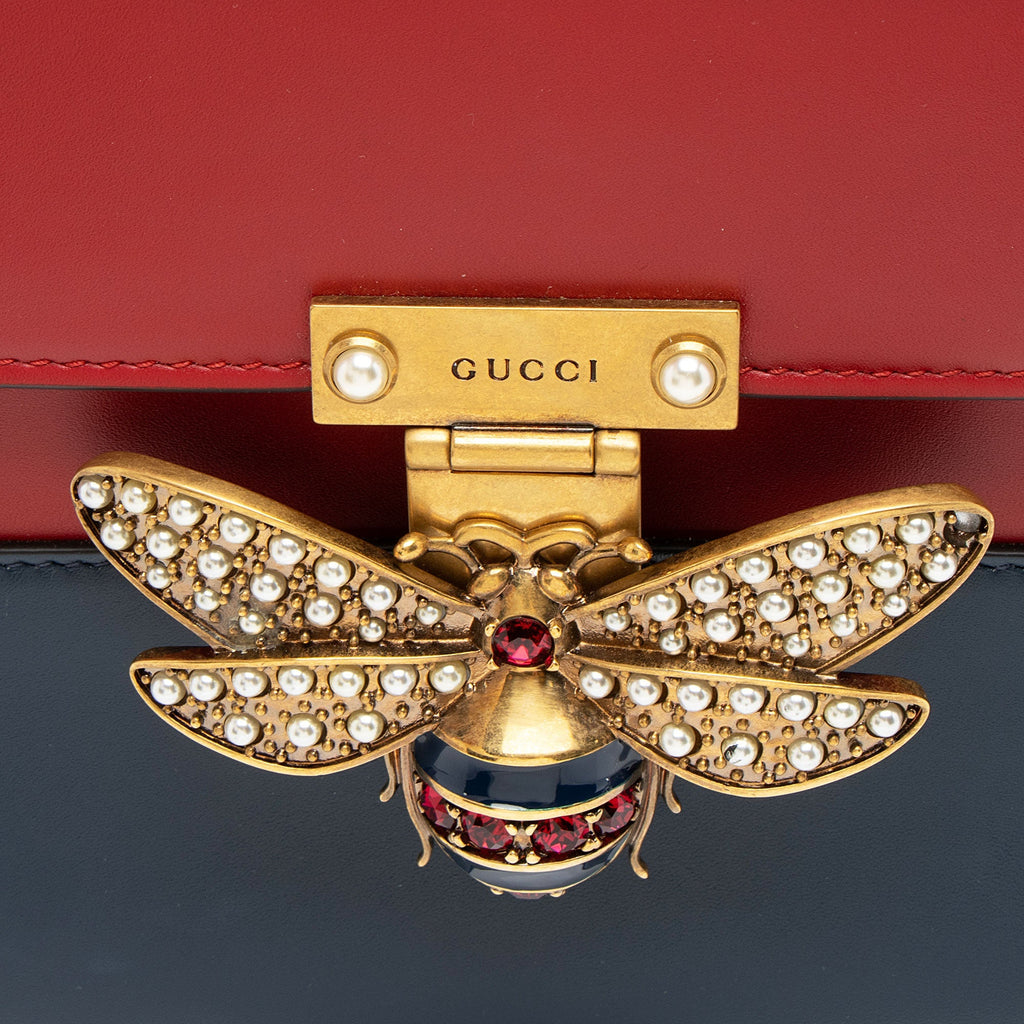Gucci Leather QueLB Margaret Top Handle
